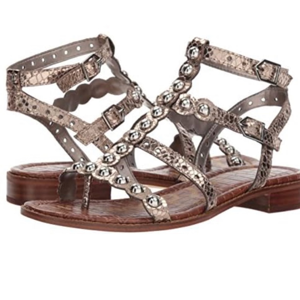Sam Edelman Metallic Gladiator Sandals